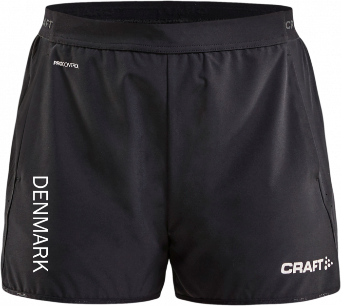 Craft - Rd Shorts Dame - Sort & hvid